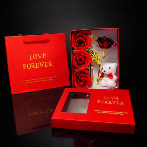 Forever Promise Rose Necklace Box