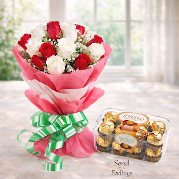 Flower Bouquet n ferrero