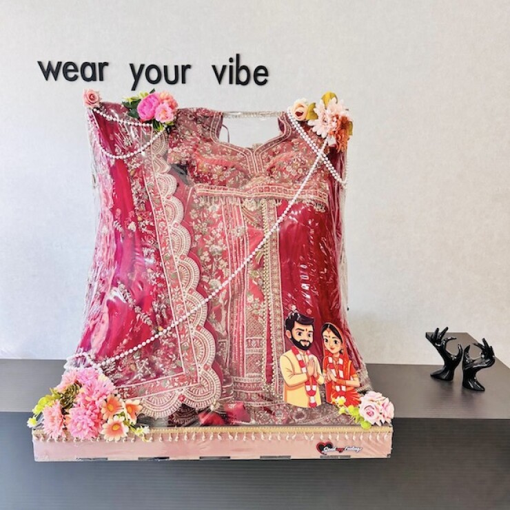 Lehenga Trousseau Packing