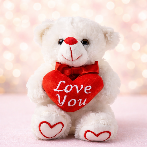 Love You Teddy (8 Inch)