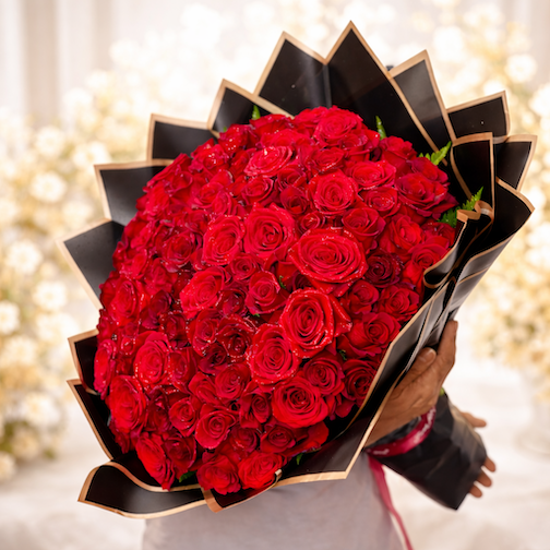 The Red Majesty Bouquet